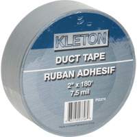 Utility Grade Duct Tape, 7.5 mils, Silver, 50 mm (2") x 55 m (180') PG374 | Kelford