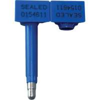 SnapTracker Security Seal, 3-3/8", Metal/Plastic, Bolt Seal PG384 | Kelford
