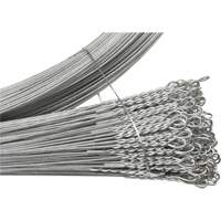 Baling Wire, Galvanized, 13-1/2' L, 13 ga. Kelford