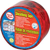 Contractors Sheathing Tape, 60 mm (2-3/8") x 55 m (180.4'), Red PG706 | Kelford