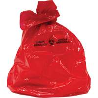 Waste Bags, Bio-Hazard, 38" L x 30" W, 2 mils Kelford
