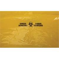 Waste Bags, Bio-Hazard, 38" L x 30" W, 2 mils Kelford