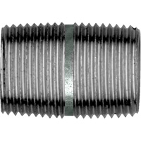 Close Pipe Nipple, Galvanized, 1", NPT x NPT Kelford