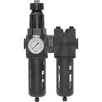 Manual Drain Filter, Regulator & Coalescing Filter with Standard Bowl Modulair 400, 1/4" NPT, 150 PSI, 9.1 fl. oz. Capacity Kelford