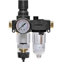 Filter/Regulator & Lubricator with Gauge Modulair 200, 1/4" NPTF Kelford