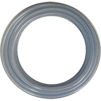 Braided Tube, 1.312" OD x 100' L, PVC, Clear Kelford