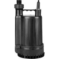 Pompe utilitaire en thermoplastique, 115 V, 2200 gal/h, 1/4 CV Kelford