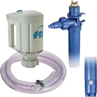 PFM-40 Drum Pump Kit with M3V Motor, Polypropylene/PVDF/Stainless Steel Kelford