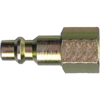 Automatic One-Handed Quick Disconnect, Brass, 3/8" x 1/4" Kelford