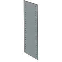 Slotted Angle Shelving - Galvanised Side Panels, 84" H, 24" D, Galvanized Steel Kelford