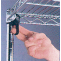 Shelving Unit, 4 Tiers, 36" W x 63" H x 18" D Kelford