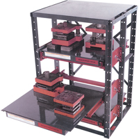 E-Z Glide Roll-Out Shelving - Additional Shelves, Steel, 48" W x 48" D Kelford