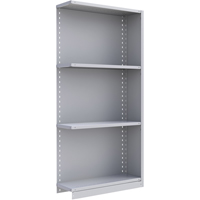 Interlok Shelving Unit, Steel, Boltless, 800 lbs. Capacity, 36" W x 76" H x 24" D Kelford