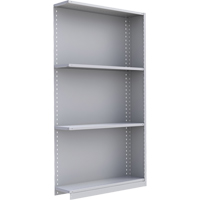 Interlok Shelving Unit, Steel, Boltless, 450 lbs. Capacity, 48" W x 88" H x 24" D Kelford
