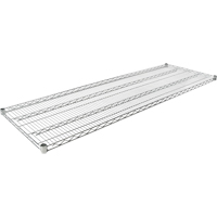 Wire Shelf for Heavy-Duty Chromate Wire Shelving, 60" W x 18" D, 600 lbs. Capacity RL038 | Kelford