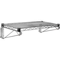 Ensemble d'&eacute;tag&egrave;re murale en treillis, Simple Support, 200 lb Capacit&eacute;, 14" p Kelford