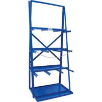R&acirc;telier de rangement pour barre, Vertical, 3 Niveaux, 36" la x 24" p x 84" h, 3000 lb Cap. Kelford