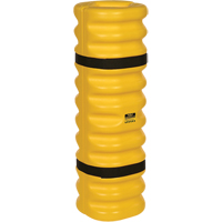 Column Protector, 4" x 6" Inside Opening, 13" L x 13" W x 42" H, Yellow RN041 | Kelford