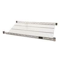 Wire Slanted Shelf, 18" W x 36" D, 400 lbs. Capacity RN552 | Kelford