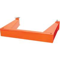 Supports en U empilables, 25" la x 4" p, Capacit&eacute; de 10 000 lb Kelford