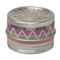 Cartouches pour respirateurs Comfo, Cartouche gaz/vapeur, Vapeurs organiques/P100 Kelford