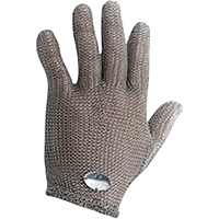 Mesh Glove, Size 6/X-Small, Stainless Steel Shell, ANSI/ISEA 105 Level 5 Kelford