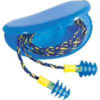 Bouchons d'oreilles Fusion de Howard Leight, Vrac - Boîte, Avec cordon Kelford