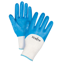 Gants enduits et tricot&eacute;s sans coutures de poids moyen, 10/T-Grand, R&ecirc;vetement Nitrile, Calibre 13, Enveloppe en Coton Kelford