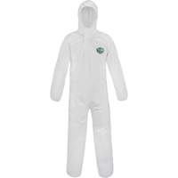 Micromax NS Disposable Coverall, 5X-Large, White, Microporous Kelford