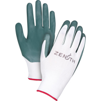 Premium Comfort Coated Gloves, 7/Small, Nitrile Coating, 13 Gauge, Polyester Shell SAO157 | Kelford