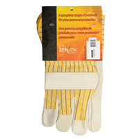 Standard-Duty Dry-Palm Fitters Gloves, X-Large, Grain Cowhide Palm, Cotton Inner Lining Kelford