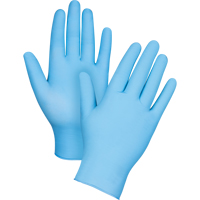 Puncture-Resistant Medical-Grade Disposable Gloves, Medium, Nitrile, 3.5-mil, Powder-Free, Blue, Class 2 SGP855 | Kelford
