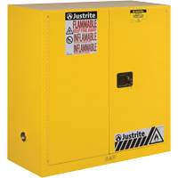 Armoires Sure-Grip EX pour produits inflammables, 30 gal., 2 Porte(s), 43" La x 44" h x 18" p Kelford