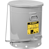 Contenants pour d&eacute;chets huileux, Homologu&eacute; FM/List&eacute; UL, 21 gal. US, Argent Kelford