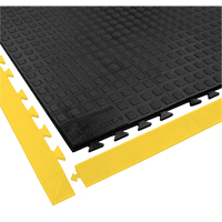 Tapis Rejuvenator Connect No 502, Polyur&eacute;thane, 3' la c, 3' lo, 5/8" &eacute;paisseur, Noir Kelford