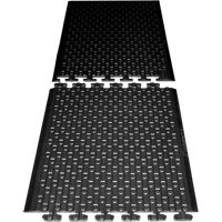 Tapis Rejuvenator Connect No 502, Polyur&eacute;thane, 3' la c, 3' lo, 5/8" &eacute;paisseur, Noir Kelford