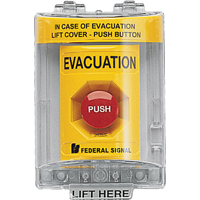 For Vandal-resistant Activation Of Emergency Systems, Wall SAR394 | Kelford