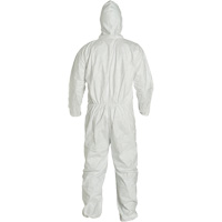 Hooded Coveralls, 2X-Large, White, Tyvek&reg; 400 Kelford