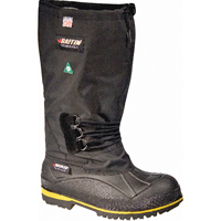 Bottes De Travail D'Hiver Driller, Caoutchouc oarpr&egrave;ne, Embout Acier, Semelle R&eacute;sistant aux perforations, Pointure 7 Kelford