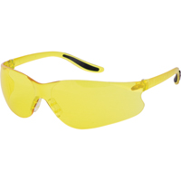 Z500 Series Safety Glasses, Amber Lens, Anti-Scratch Coating, ANSI Z87+/CSA Z94.3 SAS363 | Kelford