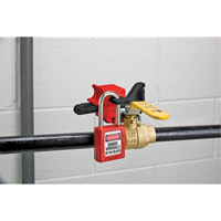 Seal Tight Handle-On Valve Lockouts, Ball Type Kelford
