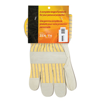 Standard-Duty Dry-Palm Fitters Gloves, Ladies, Grain Cowhide Palm, Cotton Inner Lining Kelford
