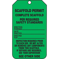 &eacute;tiquettes de s&eacute;curit&eacute; d'inspection et de contr&ocirc;le de l'&eacute;tat de l'&eacute;quipement, Papier cartonn&eacute;, 3-1/8" la x 5-7/8" h, Anglais Kelford