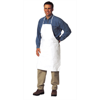 Apron, Tyvek&reg; 400, White, 28" W x 36" L Kelford