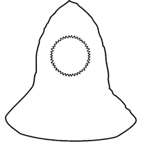 Pullover Hood, Tyvek&reg; 400, White Kelford