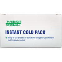 Instant Compress Packs, Cold, Single Use, 4" x 6" SAY517 | Kelford