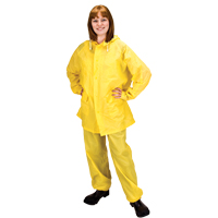RZ300 Rain Suit, PVC, Small, Yellow SEH092 | Kelford