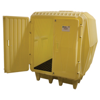 Hazard Hut&reg;, 63.5" L x 68" W x 72.5" H, 4000 lbs. Load Capacity Kelford