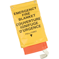 Emergency Fire Blankets, Fibreglass, 72"L x 72"W SB884 | Kelford