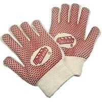 Red Brick<sup>®</sup> Reversible Terrycloth Gloves, Cotton, Double Sided, 10 Gauge, Large SCG881 | Kelford